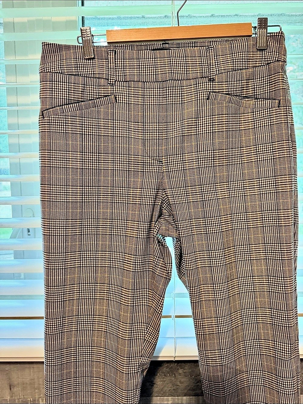 Reitmans The Iconic T. Liconique Plaid Skinny Pants size 12